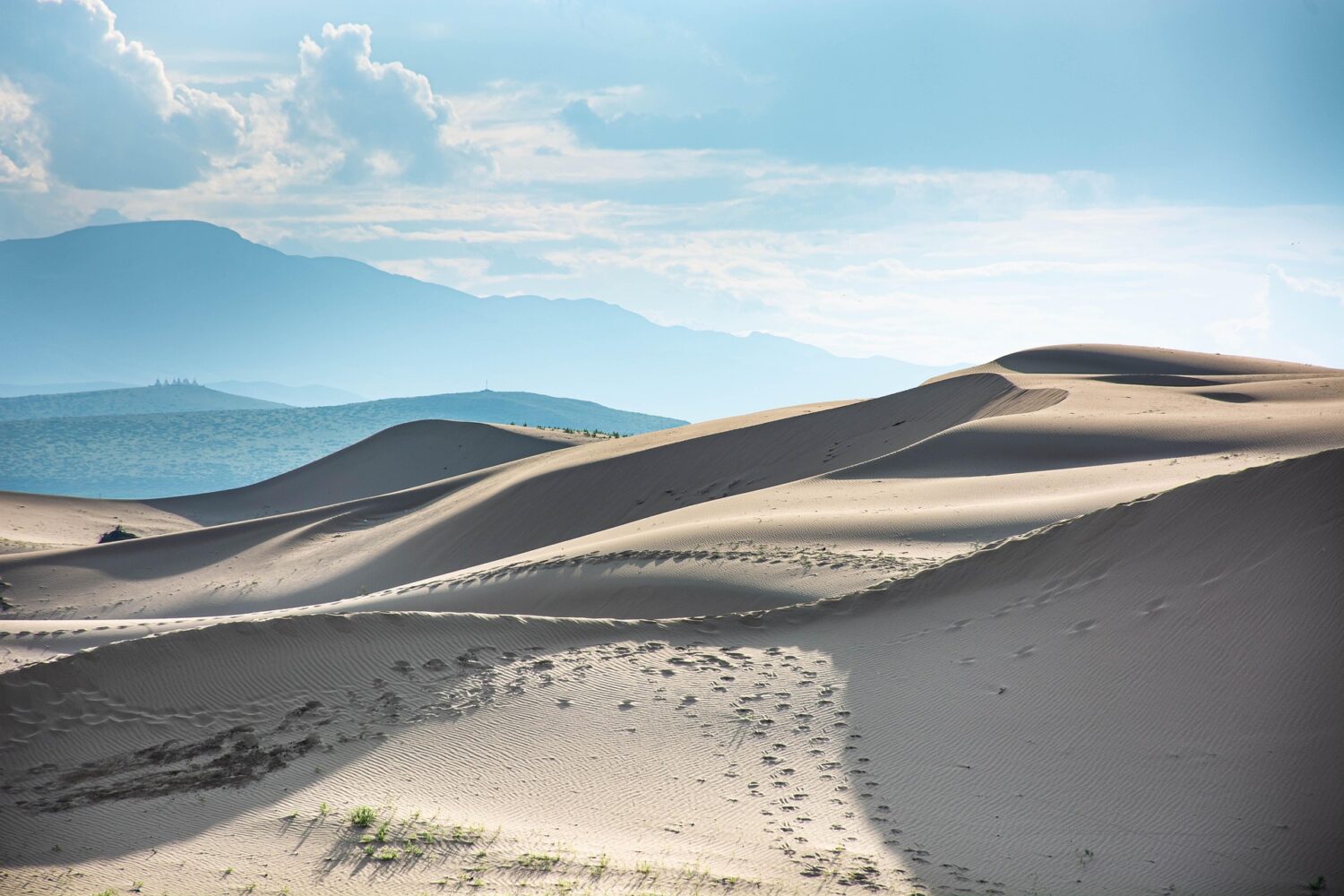 Mongolia Desert Sand Dunes