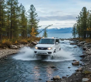 4x4 Mongolia - UAZ Patrio | Khuvsgul Lake